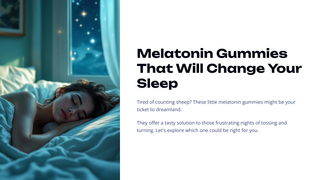 melatonin gummies