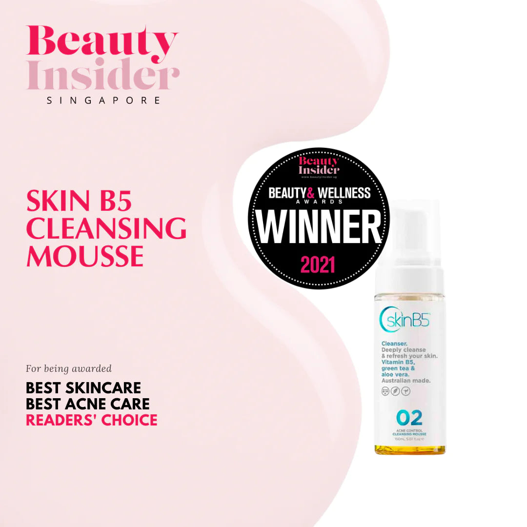 SkinB5 Cleanser Acne Control Cleansing Mousse 150mL award winning