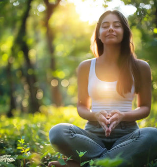 Happy Lady with Kakadu Plum