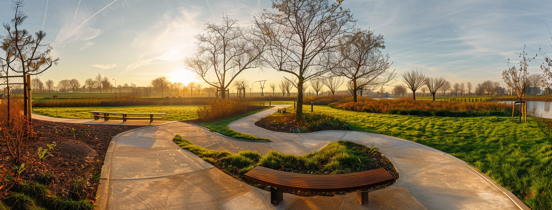 Outdoor exercise area