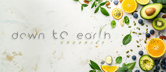 Down to earth organics banner