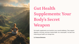 Gut Health Supplements