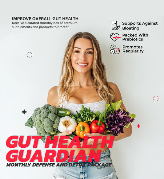 Gut Health Guardian: Monthly Defense and Detox Package